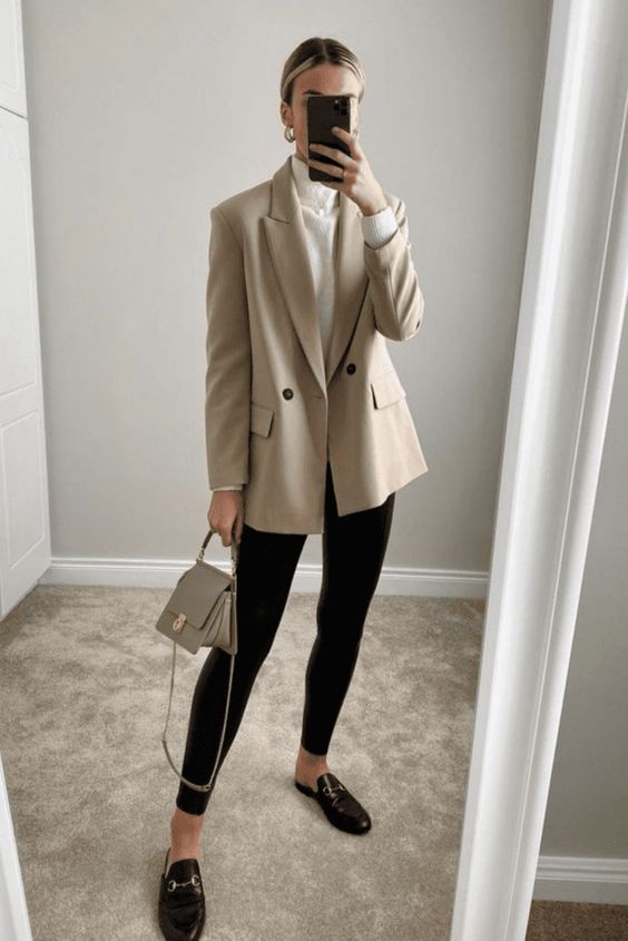 9 Comfortable and Chic Womens Work Blazer Outfit Ideas