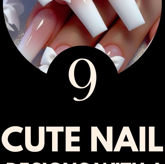 9 Cute Nail Designs With a Bow That Are On Point