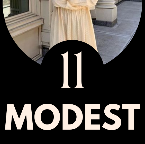 11 Modest Outfit Ideas That Look Sophisticated