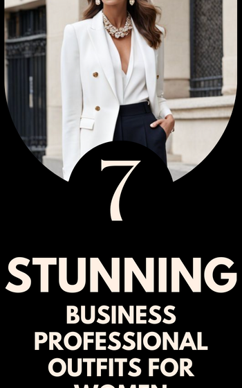 7 Stunning Business Professional Outfits For Women