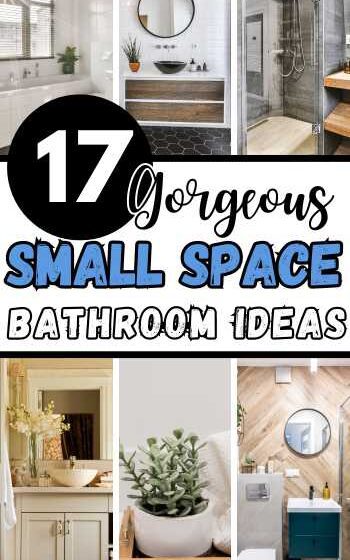 17+ Absolutely Gorgeous Small Space Bathroom Ideas That Will Make Your Life Easier