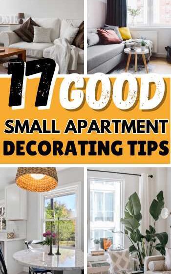 17+ Shockingly Good Small Apartment Decorating Tips That Will Elevate Your Space