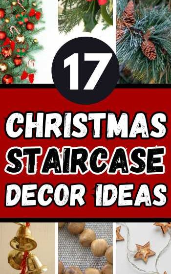 17 Stunning Christmas Staircase Decor Ideas