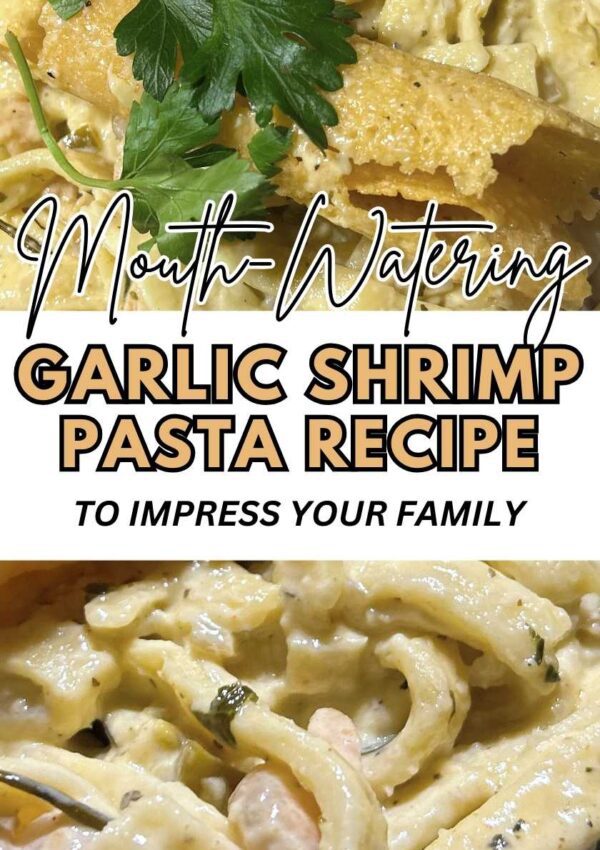 Mouth-Watering Garlic Shrimp Parmesan Pasta Recipe