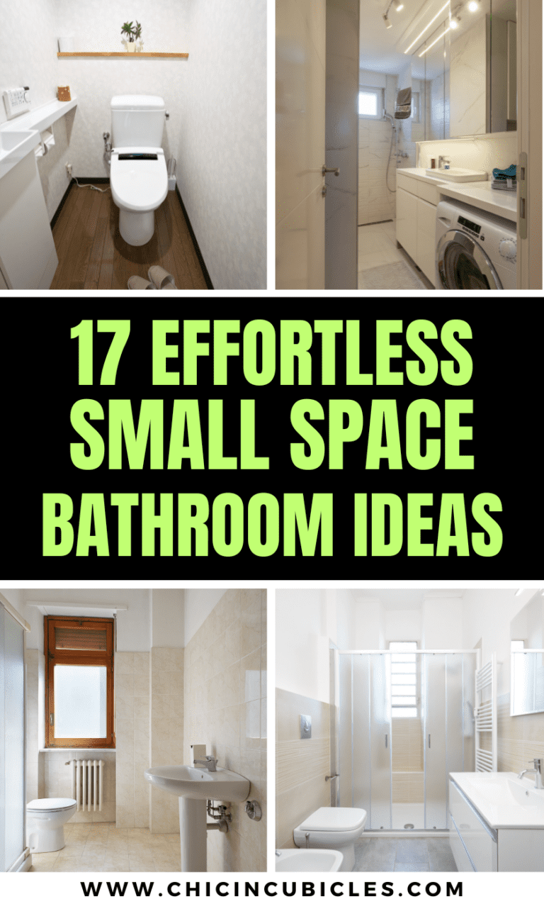 17+ Effortless Small Space Bathroom Ideas Perfect for Tiny Apartments ...