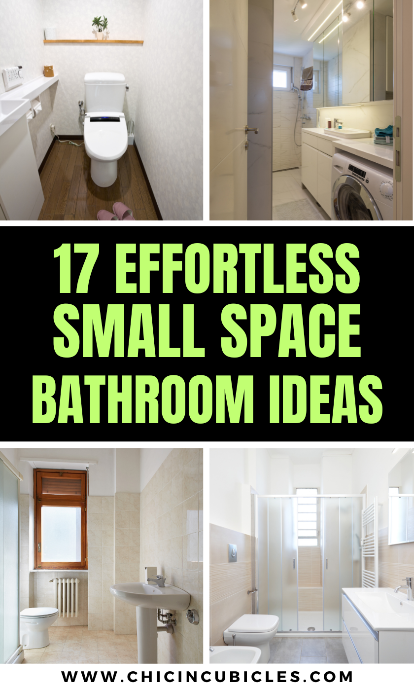 17+ Effortless Small Space Bathroom Ideas Perfect for Tiny Apartments ...