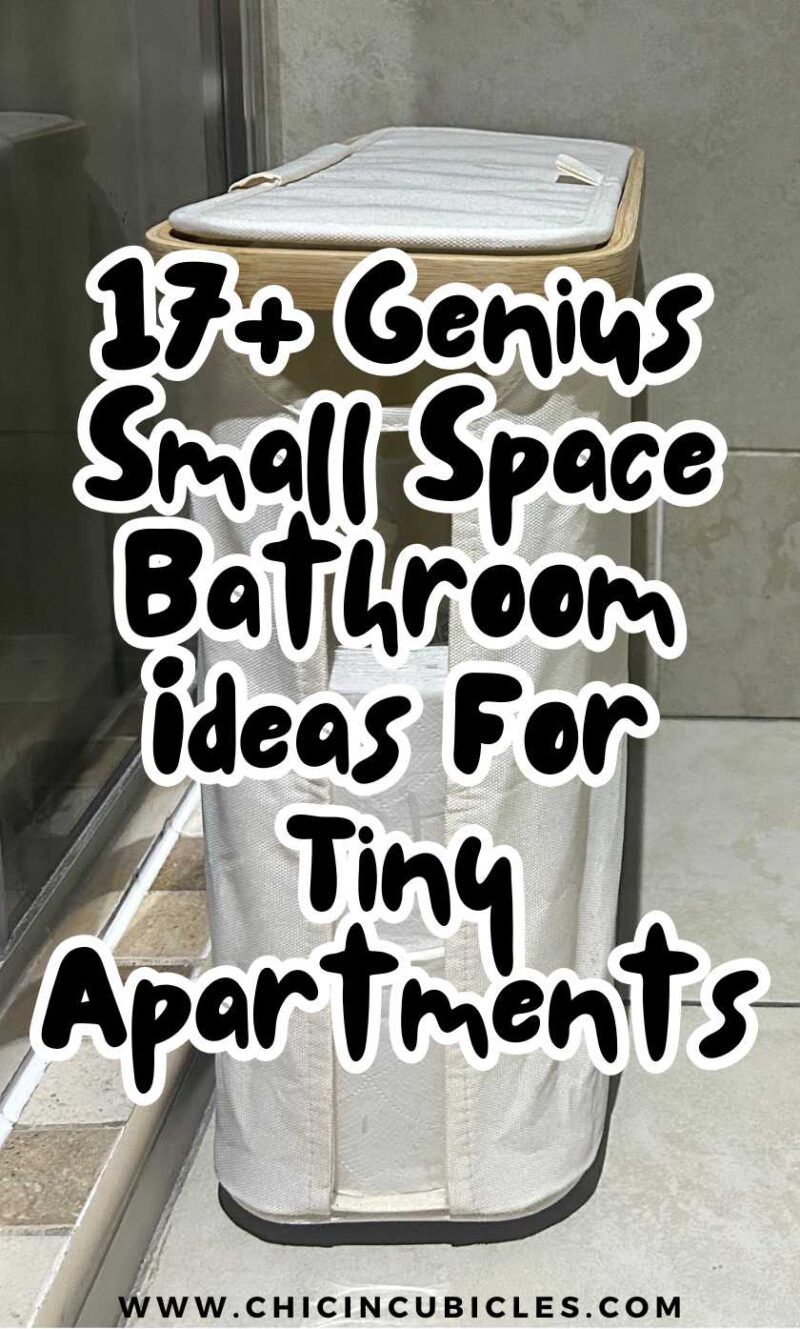 17+ Genius Small Space Bathroom Ideas For Tiny Apartments - Chic In ...