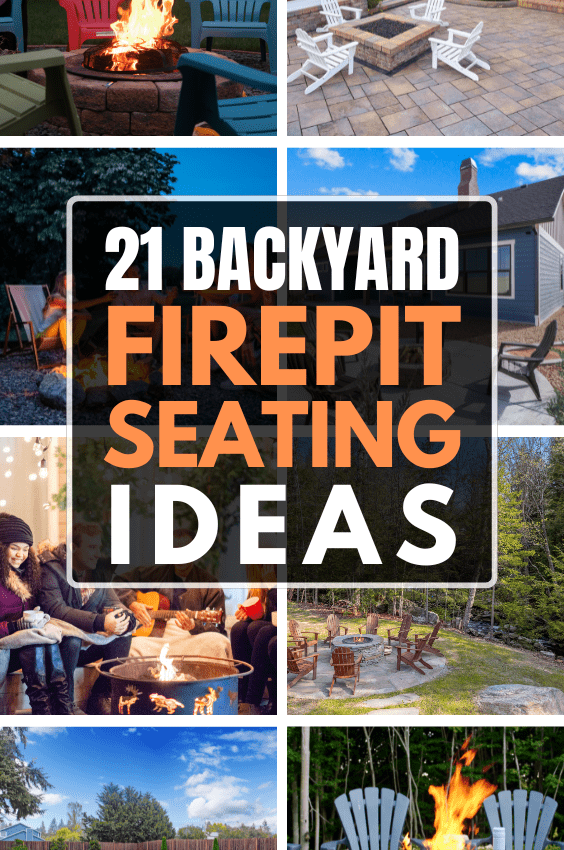 21+ Backyard Firepit Seating Ideas for Relaxing Evenings