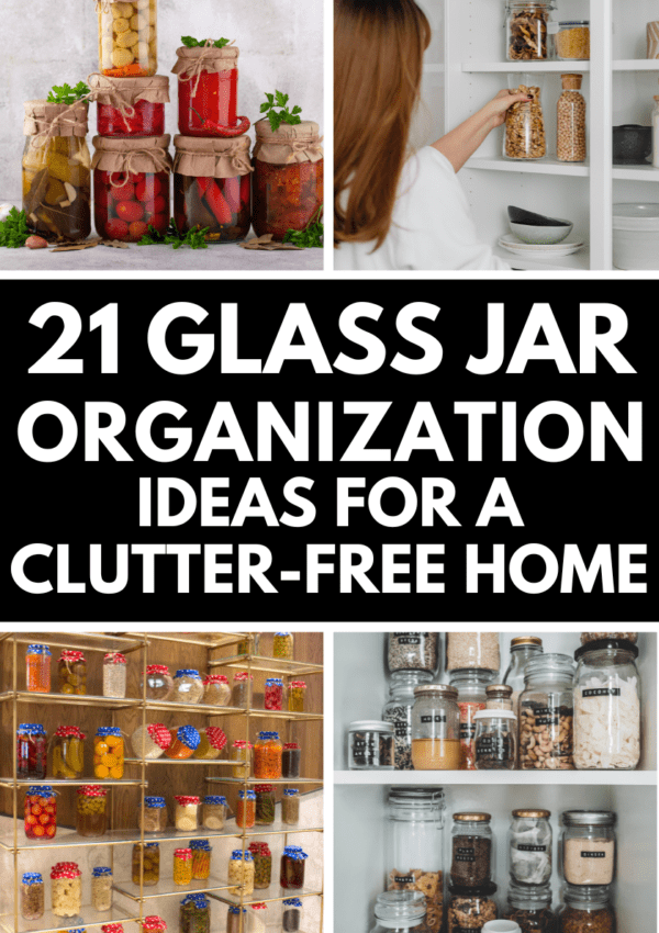 Glass Jar Organization Ideas