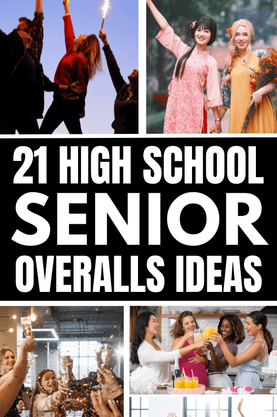 High School Senior Overalls Ideas