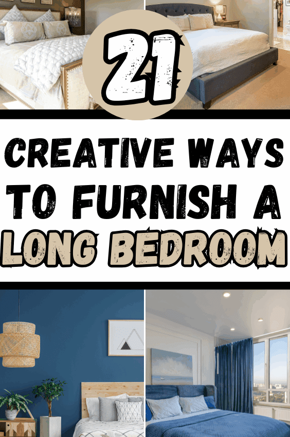 21+ Creative Ways to Furnish a Long Bedroom