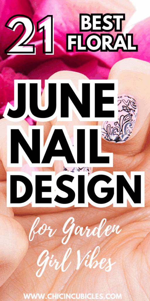 Floral June Nail Designs
