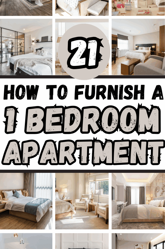 21+ How to Furnish a 1 Bedroom Apartment and Maximize Space